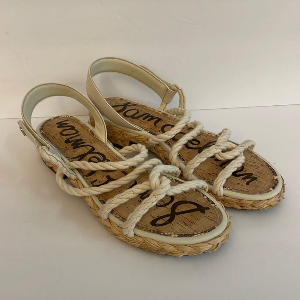 Sam Edelman Rope Sandals Size 10med. - Picture 1 of 5